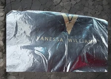 Vanessa Williams FLIGHT BAG Purse Luggage Black New w/Tags Cross Body Shoulder