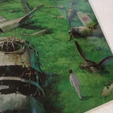 Protective sleeve included The Wind Rises postcard Studio Ghibli Ghibli card THE