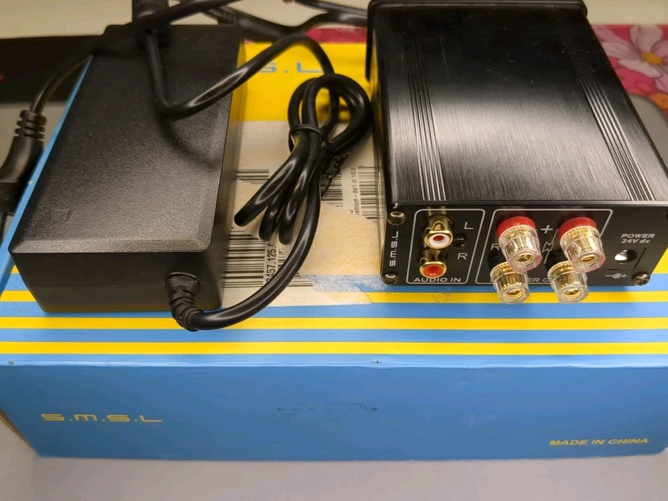 🎶 SMSL SA-50 HiFi Stereo Verstärker – Class-D Endstufe mit TDA7492 Chip - Bild 2 von 4