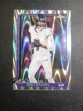 2025 Topps Chrome #21 Rashod Bateman Raywave Refractor