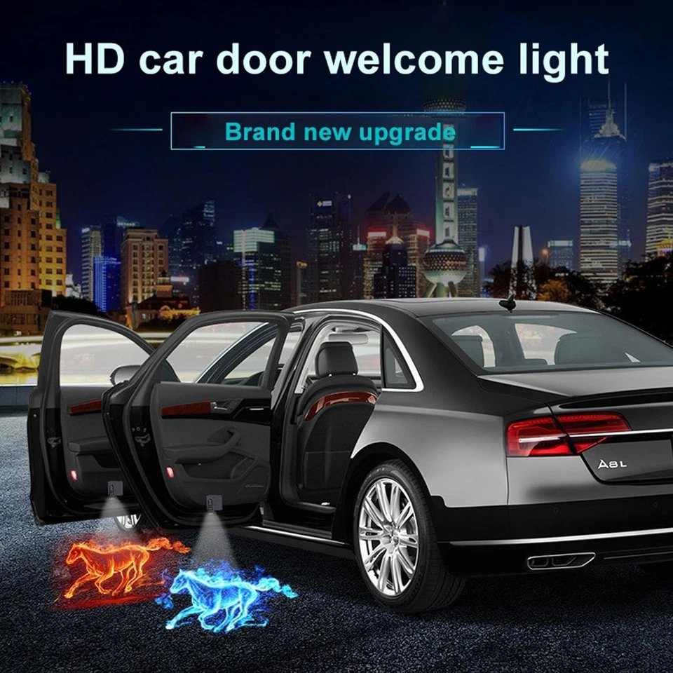 Las Luces LED Abajo Puerto Compatible Renault Proyector Batería Cortesía Pavía - Imagen 4 de 4