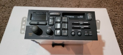 #ad GM Delco Pontiac AM FM Cassette Factory Radio Stereo 16151282 Cassette Clean $119.99