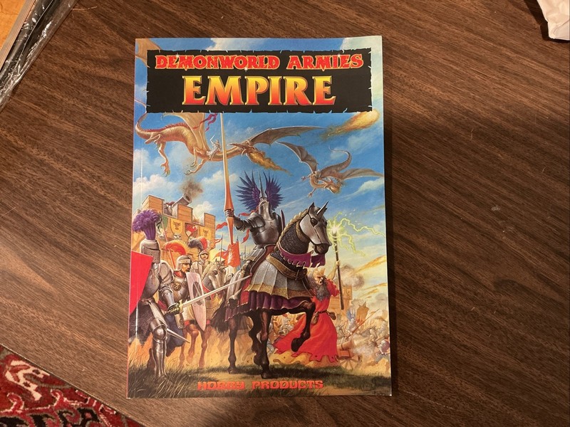 Hobby Products Demonworld Armies Empire Book. - Excellent Condition Year 2000