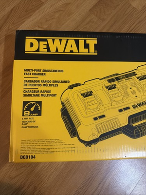 #ad #ad DEWALT Battery Charger 12V MAX 20V MAX 20V 60V 8 Amp 4 Port Fast Charge DCB104 $199.00