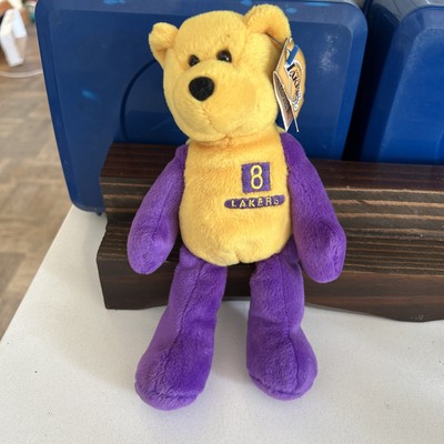 Vintage Kobe Bryant 1999 Beanie Bear #8 Limited Treasure New With Tags