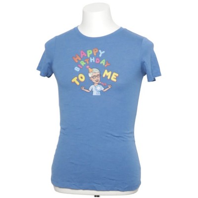 Snap, T-shirt, Größe: L, Blau/Mehrfarbig, Baumwolle/Polyester/Viskose #wUY