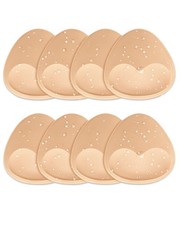 Waterproof Bathing Suit Inserts 4 Pairs Push Up Heart Bra Pads Inserts Remova...