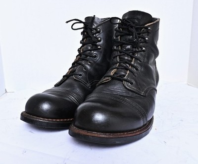 靴 Red wing 8086 Red Wing Shoes USA Iron Ranger 8086 Leather Biker Work Ankle Boots