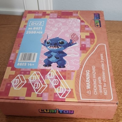 CUBI TOY Stitch Building Blocks Set 2590pcs DUZ 8621 Ages 7+