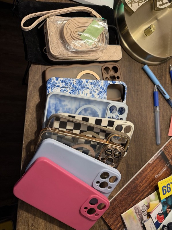 Bundle Of Apple iPhone 14  Pro max Cases  All Colors. Some Used Some Never Used.