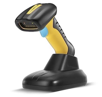 NETUM Upgraded QR Industrial Bluetooth Barcode Scanner with Charging Dock, (H3)