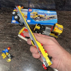 LEGO City Truck Trailer Boat 4643 Clean Condition and Instructions