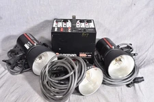 NORMAN 808 - 1200 Power Pack & Three LH500 Heads Portrait Kit