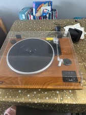 Lenco LS-55WA Turntable with Bluetooth Wooden. USB recording, Built In Speakers.