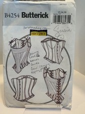 Butterick B4254 Making History Misses Corset  Stays Pattern Sz 12 14 16 UNCUT