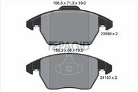 Bremsbelagsatz Scheibenbremse Pagid T1495N FüR Peugeot 208 1 308 SW CC 3008 RCZ