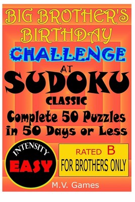 Big Brother's Sudoku Challenge: 50 Puzzles in 50