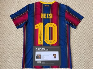 Camiseta firmada messi de segunda mano Camiseta firmada messi de segunda mano
