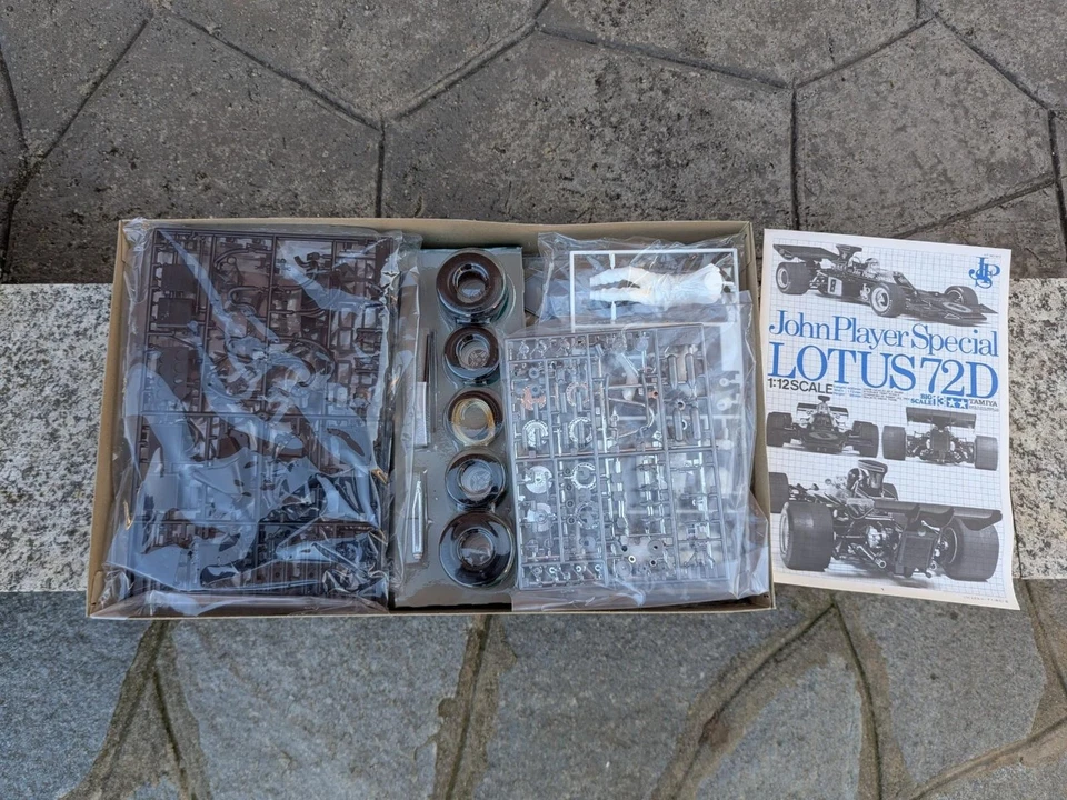 TAMIYA MODEL KIT JPS LOTUS 72D SCALA 1:12 CODICE 12013 VINTAGE NOS - Immagine 2 di 4
