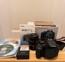 Canon EOS Kiss X4 Digital SLR Camera with Lens Battery and Accessories Tested