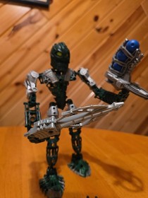 LEGO BIONICLE: #8728 Toa Hahli & #8731 Toa Kongu. No Instruct Or Box