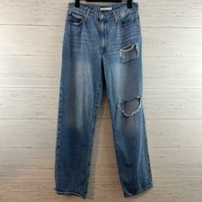 Levi's 94 Baggy Distressed Wide Leg Loose Fit Jeans Size 29