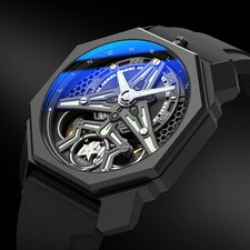 New 2025 Mens Automatic Mechanical Watch Skel...