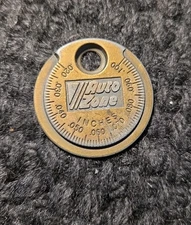 Original Vintage AUTO ZONE Spark Plug Gap Tool NO. 2101 (USA MADE) 