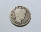 1909 D Barber Dime with Good Details