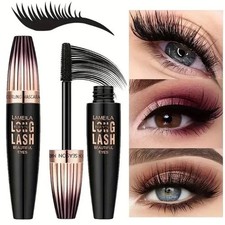 Image of 4D Spectacular Volume Silk Fibre Mascara Thick Long Lashes Extension Waterproof