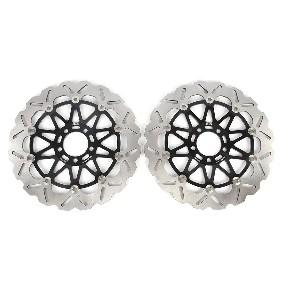 Front Brake Disc Rotors For Kawasaki Ninja ZX9R 1994-1997 ZX-9R ZX900 2002-2003 Foto 2 de 4