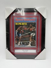 Sports Illustrated Muhammad Ali Joe Frazier Autograph PSA/DNA Authenticated!