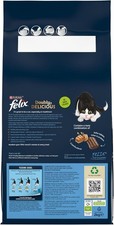 FELIX Doubly Delicious Beef, Chicken & Veg Dry Cat Food 2kg – Tasty & Nutritious 6.06 per kilo