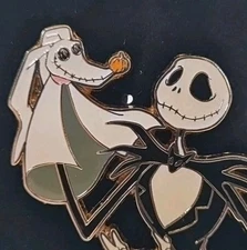Disney pin LE 250 Puppet Pals JACK SKELLINGTON & ZERO from 2010