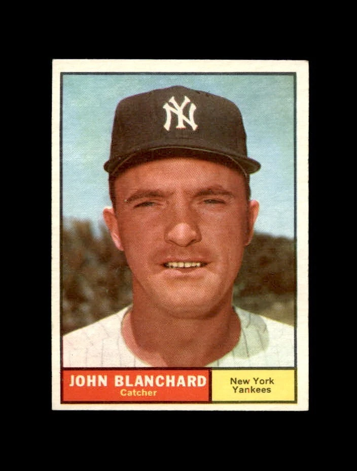 1961 Topps Baseball #104 John Blanchard (Yankees) NM