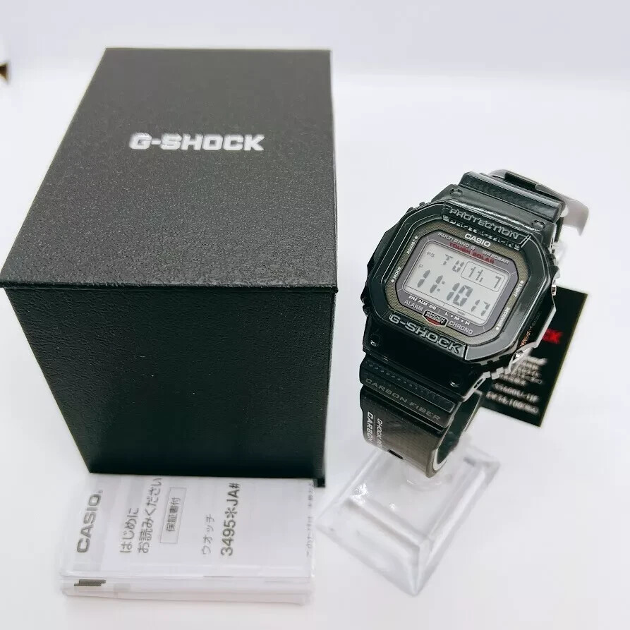 CASIO G-SHOCK GW-S5600U-1JF Black Solar Radio Carbon Men's Watch