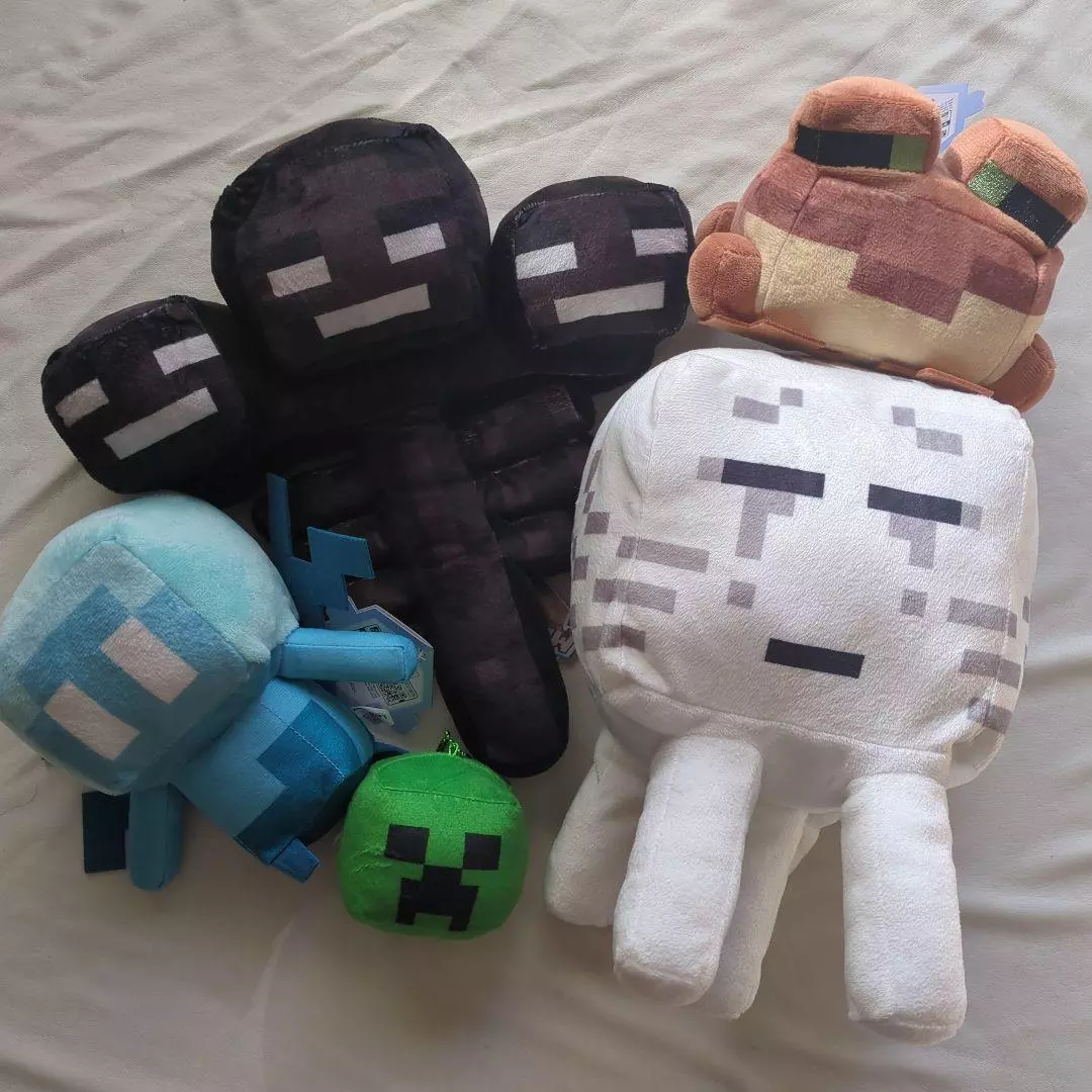 Minecraft Plush lot of 5 Set sale Games character Goods Ender