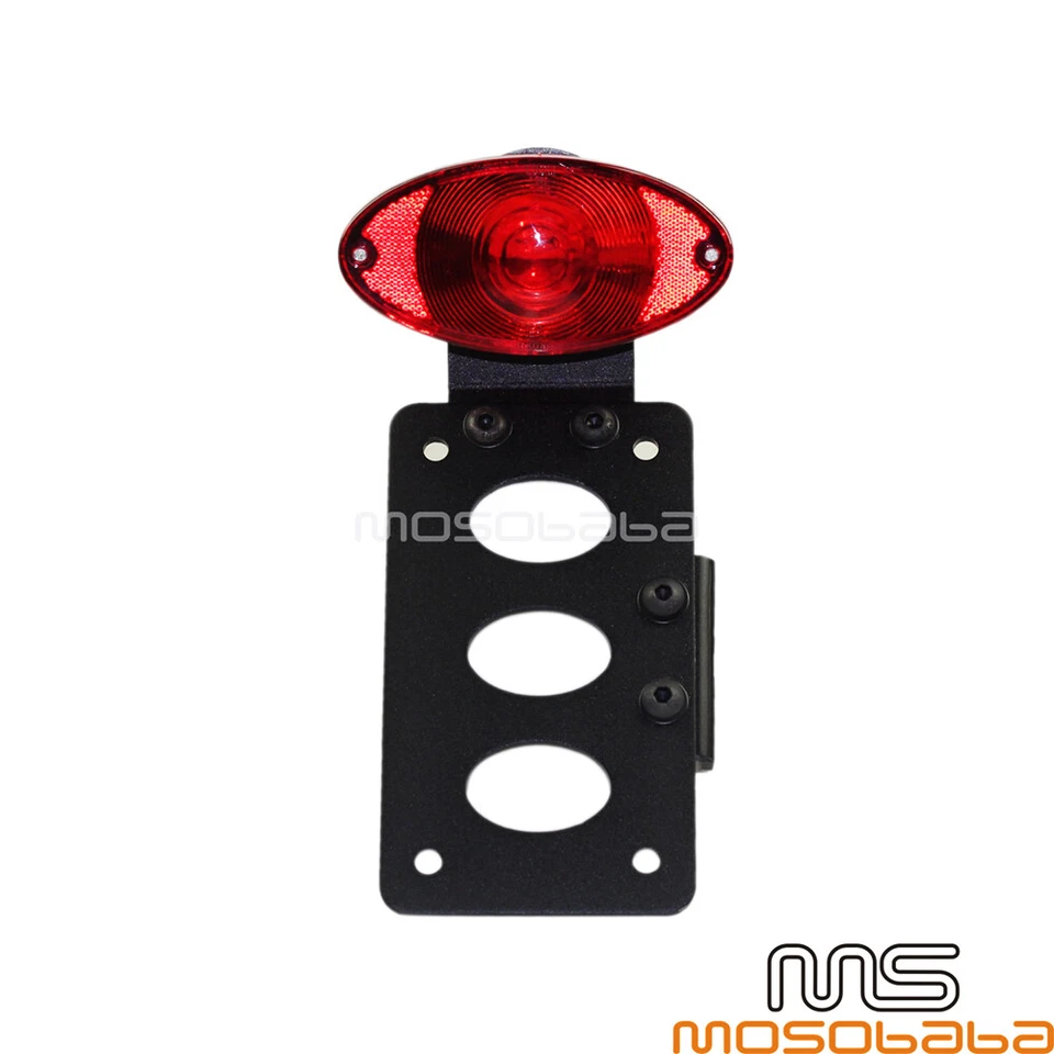 Специальный кронштейн для номерного знака встроенный тормозной задний фонарь для осей Harley 3/4 дюйма  - Изображение 3 из 4