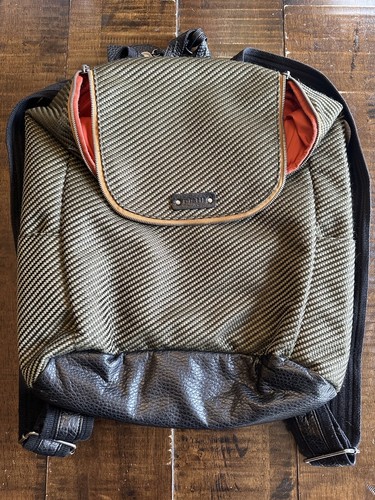 ✨ Pistil Brand Olive Green/Orange Backpack Bag