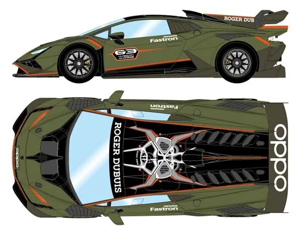 のサイズと EIDOLON 1/43 ランボルギーニ Huracan EVO 2019 AESIR
