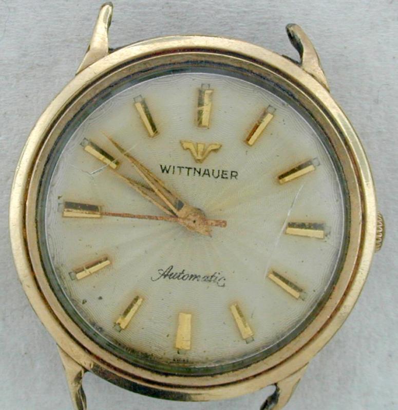 Vintage Mens Longines Wittnauer watch 10K Gold Filled Bezel 17 Jewels