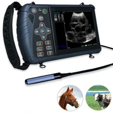 DAWEI Handheld Veterinary Ultrasound Machine Rectal Probe for Horse, Cow
