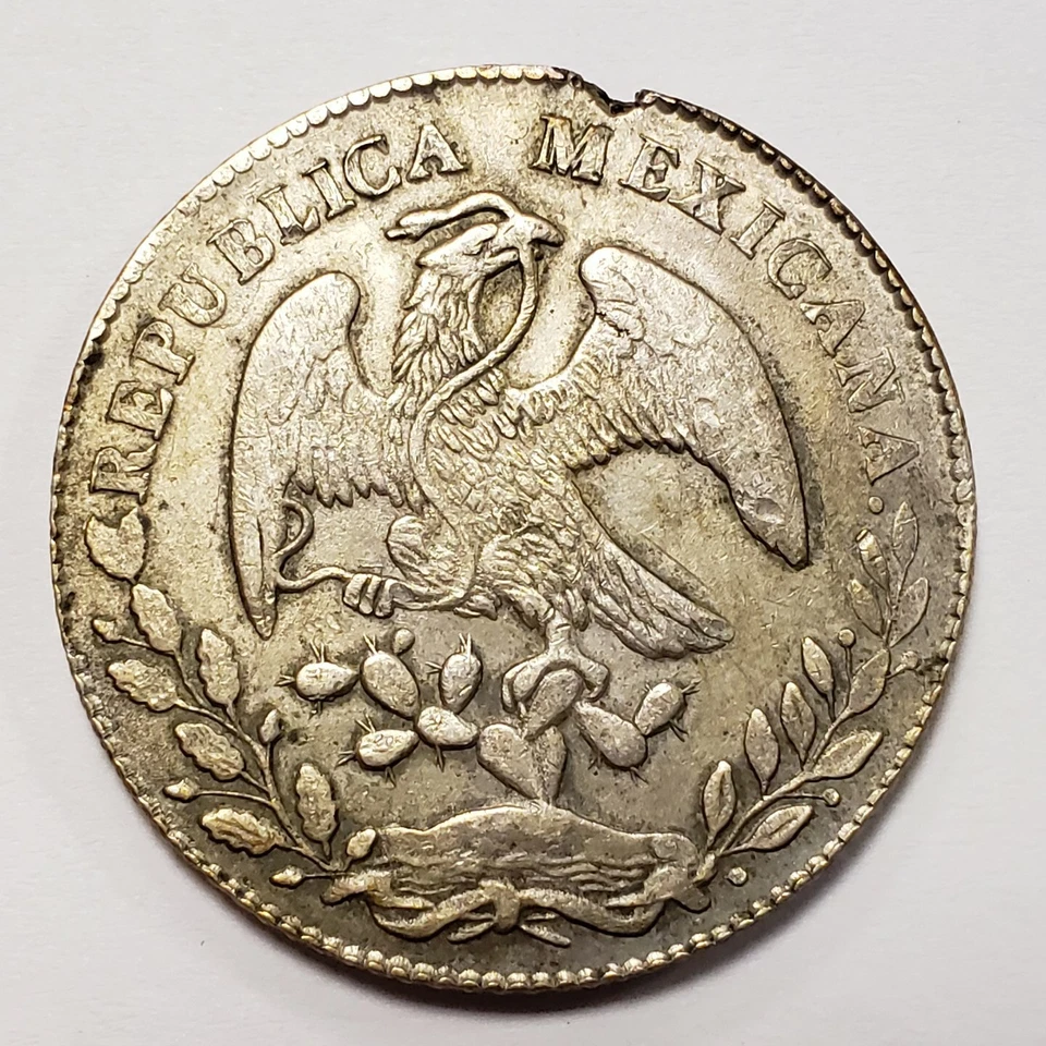 1877 Pi MH Mexico 8 Reales - San Luis Potosi - KM-377.12 - XF+/AU - SKU-F5966 - Image 2 of 4