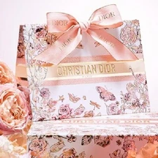 DIOR Vip holiday gift set wedding+Bag+Lip addict Perfume Birthday travel girl .