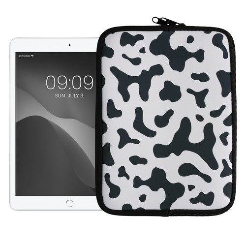 ICOVERI Étui Pour Tablette De Protection En Néoprène Avec Fermeture éclair - Intérieur En Bulles - Housse IPad Mini 6, IPad Mini 5/4 / 3/2 / 1 - Compatible Avec Tablette De 8 à 9 Pouces - Rose
