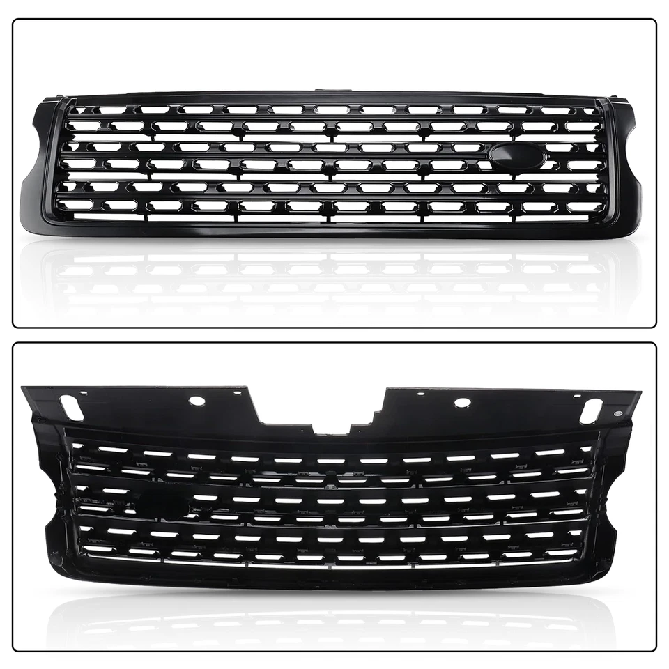 Front Upper Grille Glossy Black For Land Rover Range Rover 2013-2017 LR052715 - Image 4 of 4