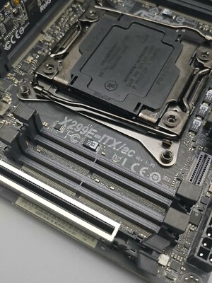 FOR ASROCK X299E-ITX/ac LGA 2066 DDR4*4 128GB VGA Mini-ITX Motherboard Test  OK
