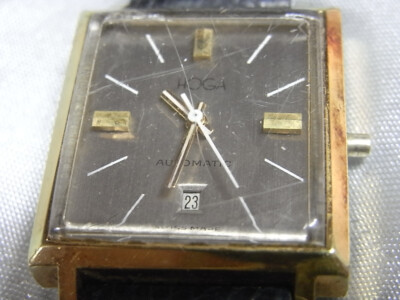   HOGA SUISSE AUTOMATIC ALTE DAMEN ARMBANDUHR VINTAGE