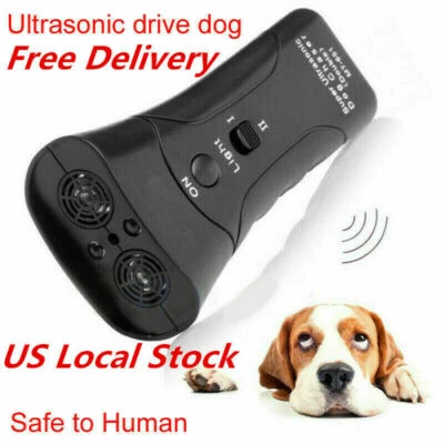 Petgentle Ultrasonic Anti Dog Barking Pet Trainer LED Light Gentle Chaser Style