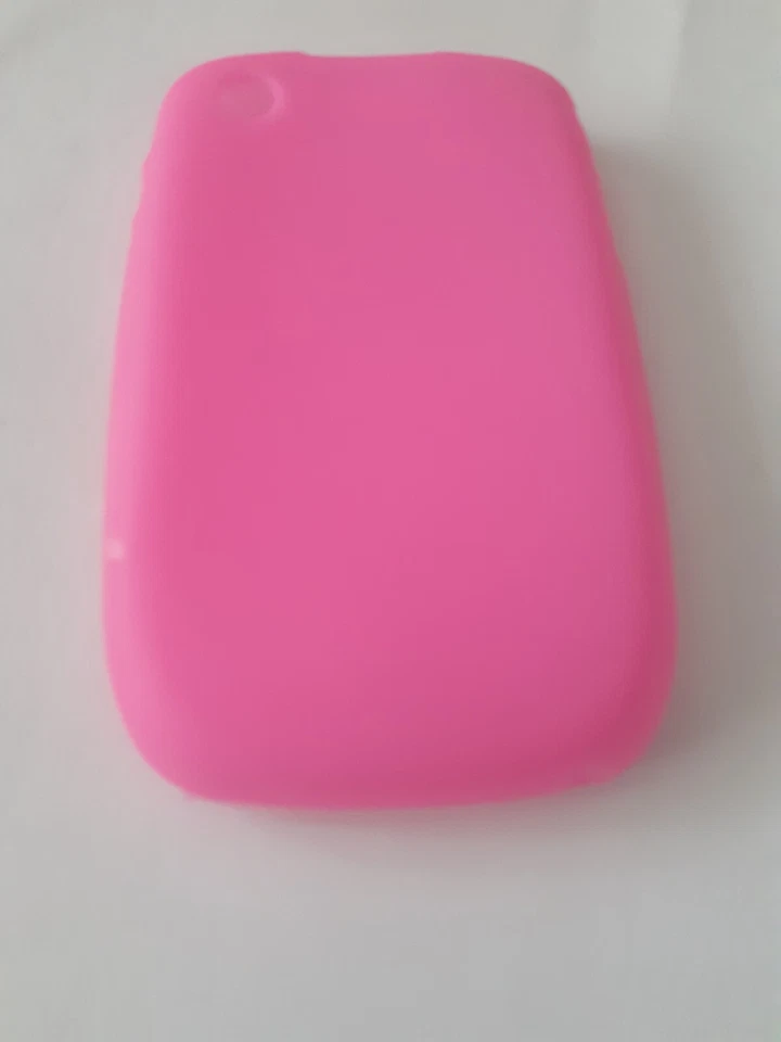 Blackberry 8300-8310-8320-8330 Serie (Curve), Funda Silicona, Rosa. Foto 4 de 4